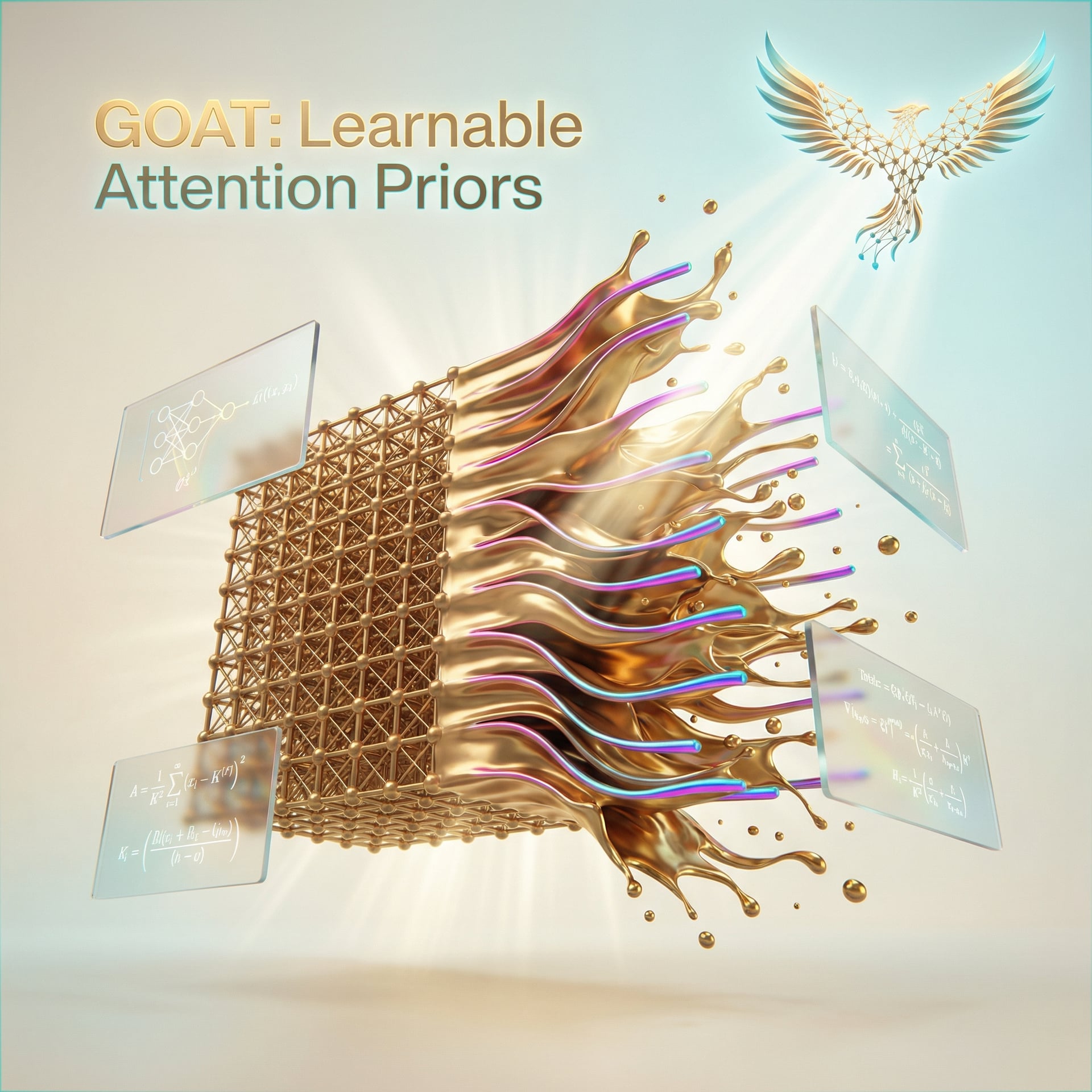 Learnable Attention Priors Fix the Attention Sink Problem: What GOAT Reveals