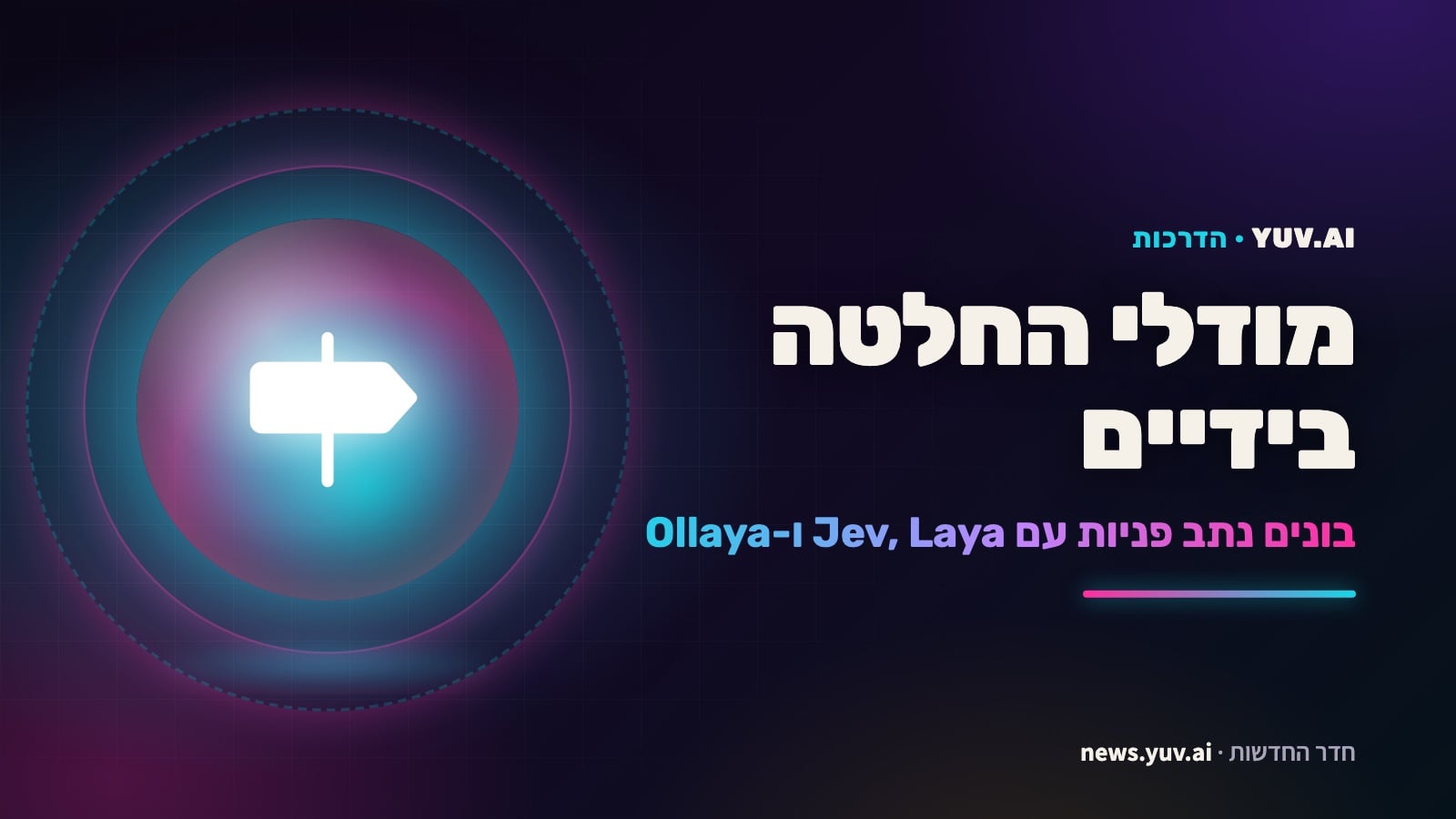 Decision Models in Your Hands: Building a Request Router with Jev, Laya and Ollaya